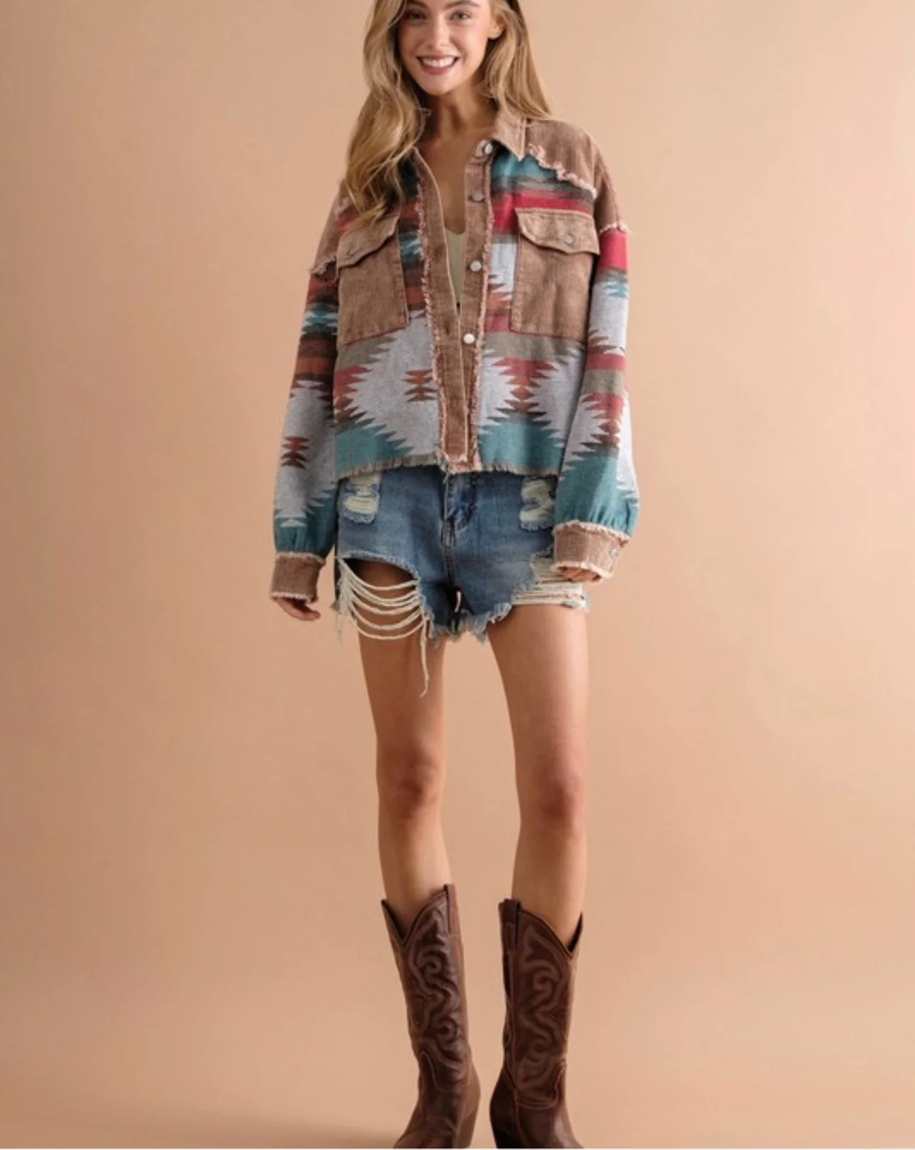 Presley Jacket - Teal