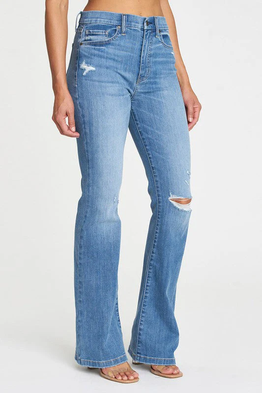 Aliyah Flare Jeans - Guilty Pleasure