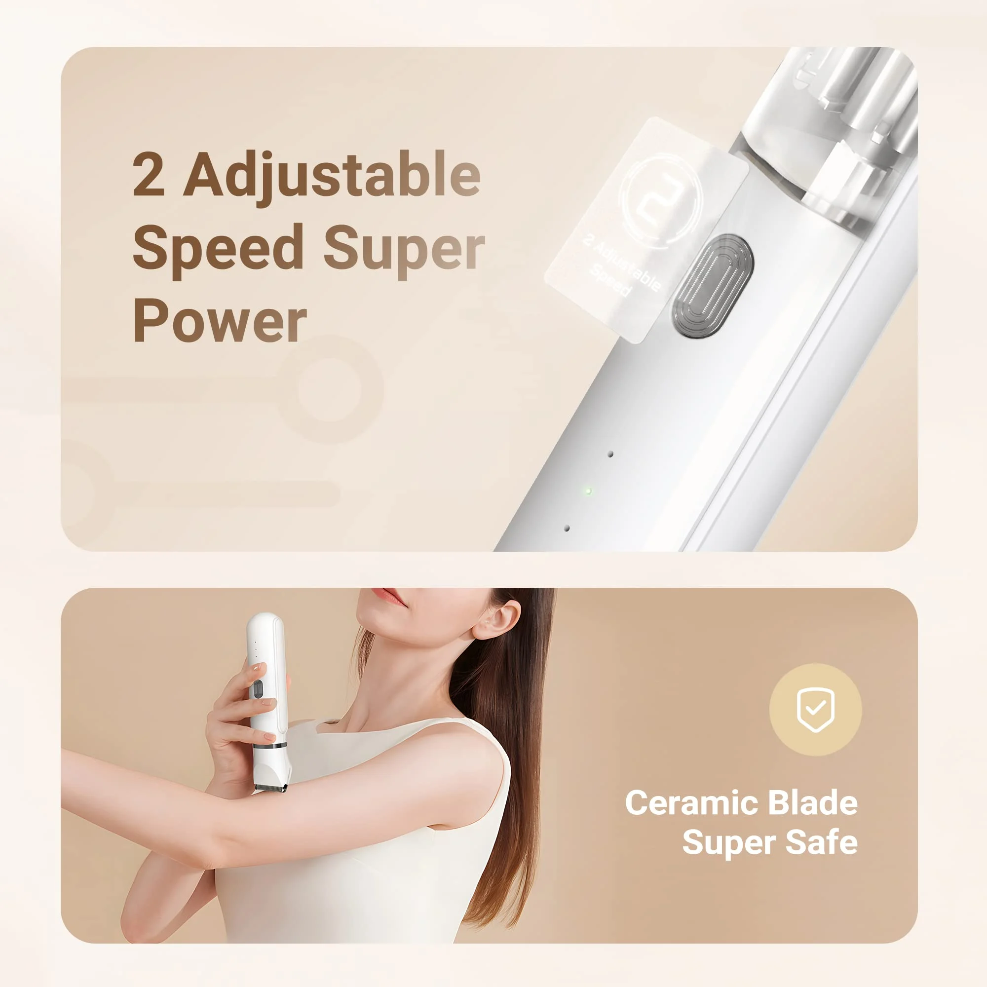 Ultimate Pet Grooming Kit πΆ 4-in-1 Electric Clippers with 4 Interchangeable Blades