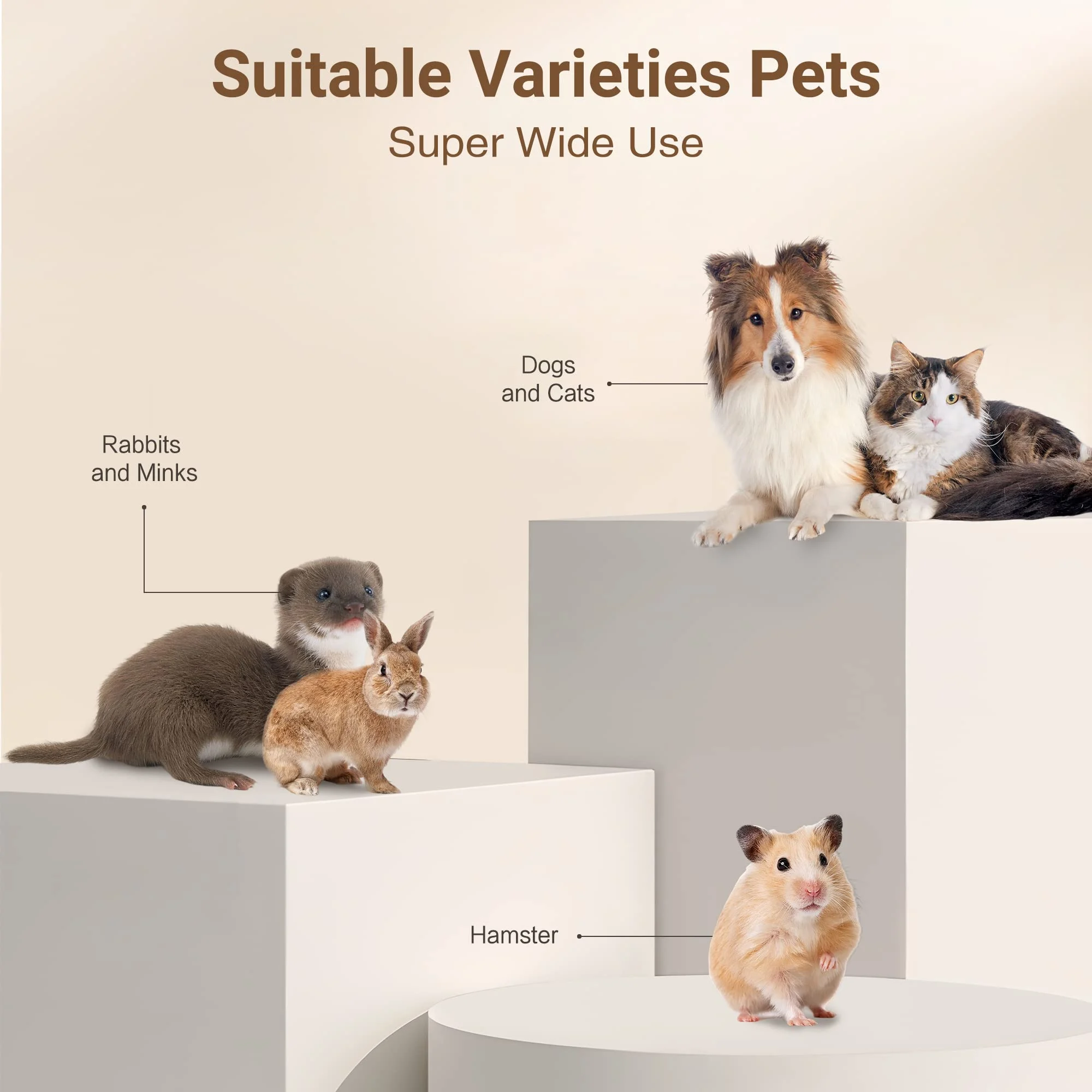 Ultimate Pet Grooming Kit πΆ 4-in-1 Electric Clippers with 4 Interchangeable Blades